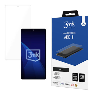 Protector de pantalla 3MK ARC+ para Samsung Galaxy S25 Ultra S938, Plástico