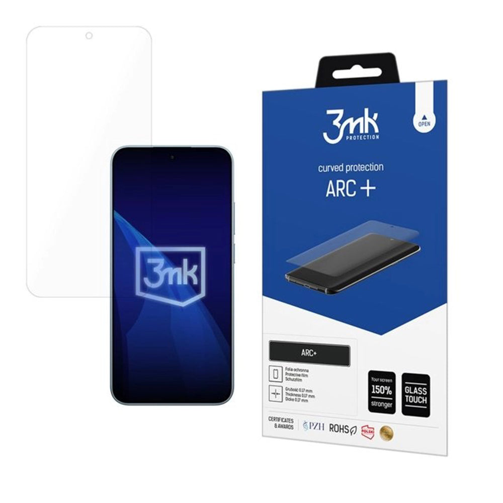 Protector de pantalla 3MK ARC+ para Xiaomi Redmi Note 15 Pro 5G, Plástico