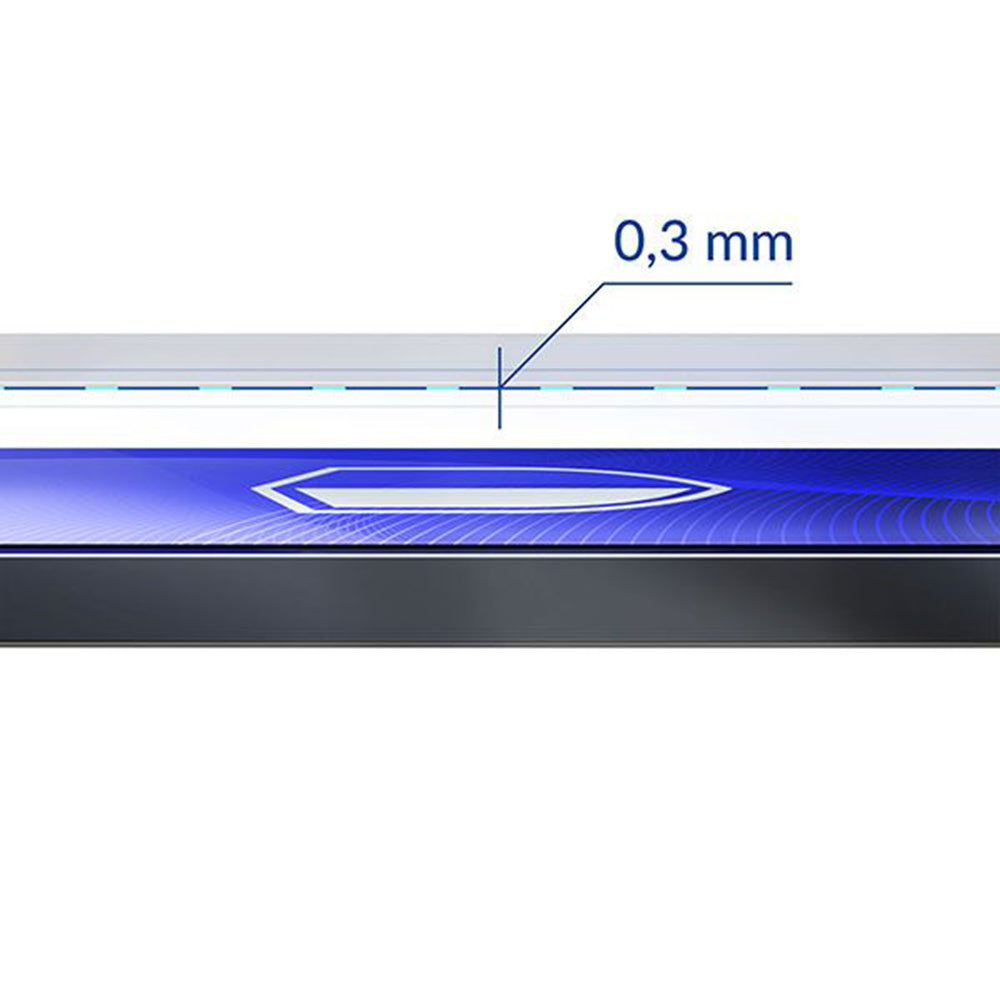 Protector de pantalla 3MK FlexibleGlass para Apple iPhone 12 Pro Max, Vidrio Flexible, Pegamento Completo