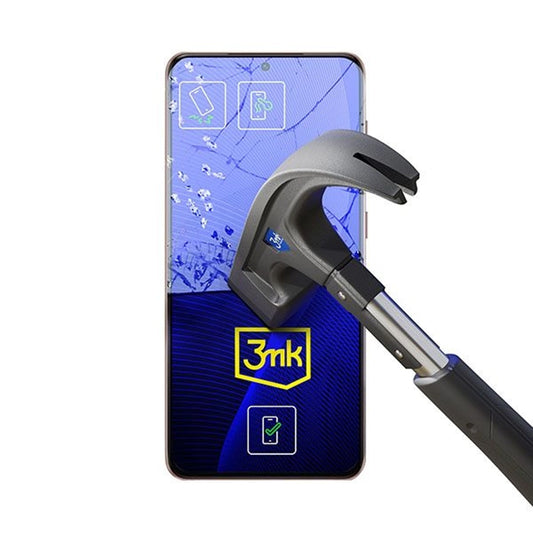 Protector de pantalla 3MK FlexibleGlass para Google Pixel 8 Pro, Vidrio Flexible, Pegamento Completo