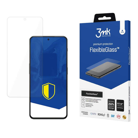 Protector de pantalla 3MK FlexibleGlass para OnePlus Nord 3, Vidrio Flexible, Pegamento Completo