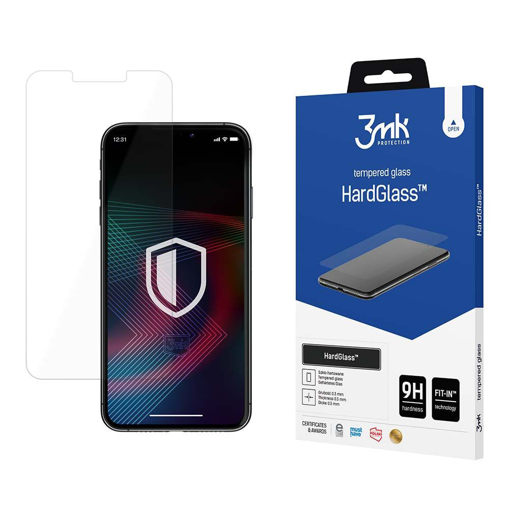 Protector de pantalla 3MK HardGlass para Honor 400 Lite, vidrio templado, adhesivo completo