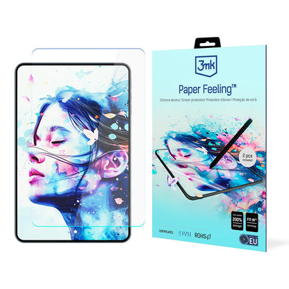 Protector de pantalla 3MK Paper Feeling para Apple iPad (2025) / (2022), Plástico, Set de 2 piezas