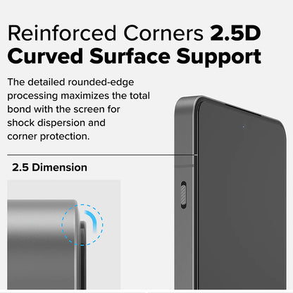 Protector de pantalla Ringke para OnePlus 13R, Cristal Templado, Full Glue, Set de 2 piezas