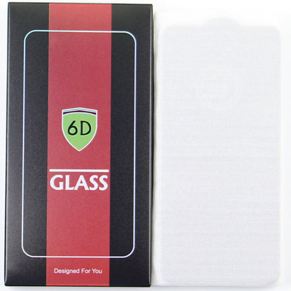 Protector de pantalla OEM para Apple iPhone 17e / 16e / 14 / 13 Pro, vidrio templado, adhesivo completo, set de 10 piezas, 6D, negro