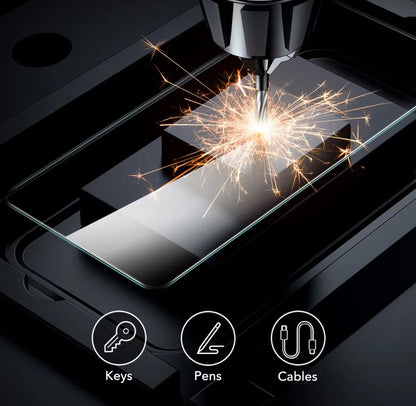 Protector de pantalla ESR para Samsung Galaxy S25 Ultra S938, Cristal Templado, Adhesivo Completo, Set de 2 piezas