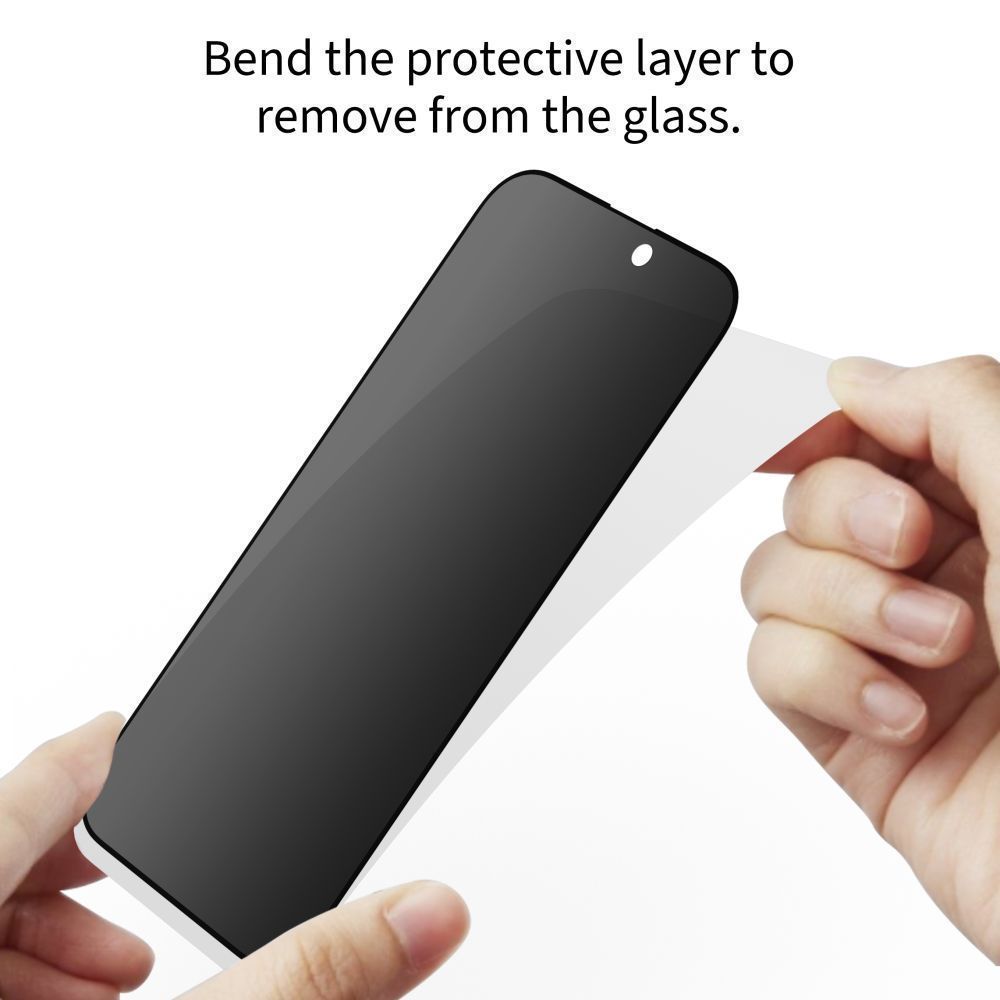 Protector de pantalla Privacy Tech-Protect Spy+ para Samsung Galaxy S26 Plus S947, Cristal Templado, Adhesivo Completo, Set de 2 piezas