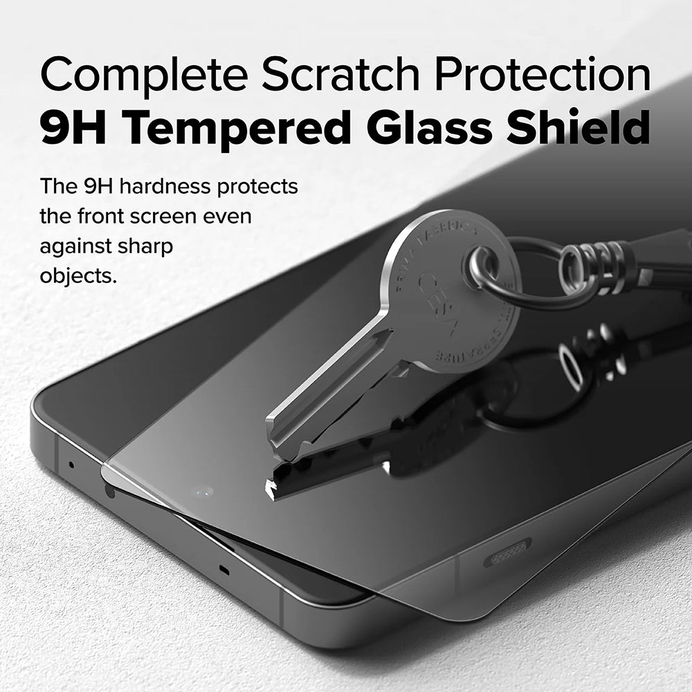 Protector de pantalla Ringke para OnePlus 13R, Cristal Templado, Full Glue, Set de 2 piezas