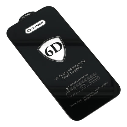 Protector de pantalla OEM para Samsung Galaxy S26 S942, vidrio templado, adhesivo completo, 6D, negro