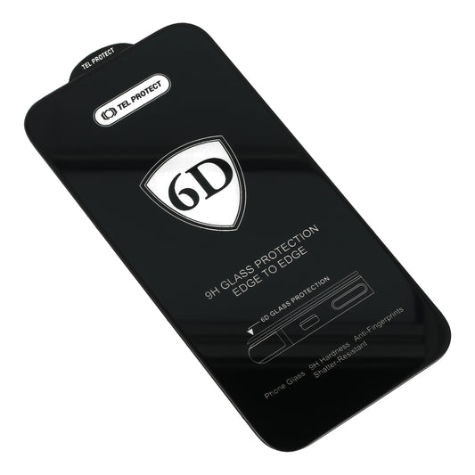 Protector de pantalla OEM para Samsung Galaxy S26 S942, vidrio templado, adhesivo completo, 6D, negro