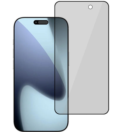 Protector de pantalla Privacy Tel Protect 10X Plus Titanium para Apple iPhone 17 Pro Max, vidrio templado, adhesivo completo