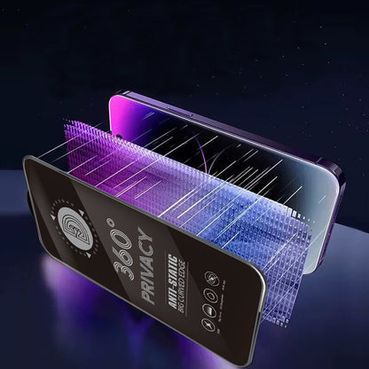 Protector de pantalla Privacy OEM 360 para Samsung Galaxy A37 5G, vidrio templado, adhesivo completo