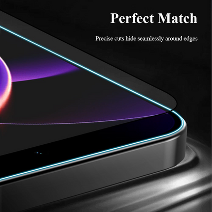 Protector de pantalla Lereach para Xiaomi 17T Pro, vidrio templado, adhesivo completo, negro