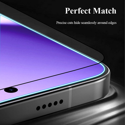 Protector de pantalla Lereach para Xiaomi Poco X8 Pro Max, vidrio templado, adhesivo completo, negro