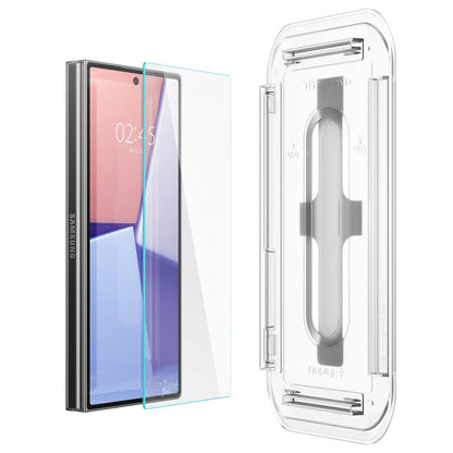 Protector de pantalla Spigen EZ FIT para Samsung Galaxy Z Fold6 F956, Glass Shielded, Full Glue, Set 2 piezas, 2.5D, 2.5D, Pantalla exterior AGL07969 