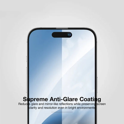 Protector de pantalla Anank 10X Reinforced CG para Apple iPhone 17 Pro, Cristal Templado, Full Glue, 2.5D, Negro