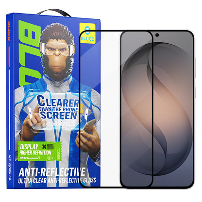 Película protectora de pantalla Blueo Anti-Reflective HD para Samsung Galaxy S26 S942, Cristal Templado, Full Glue, Negra