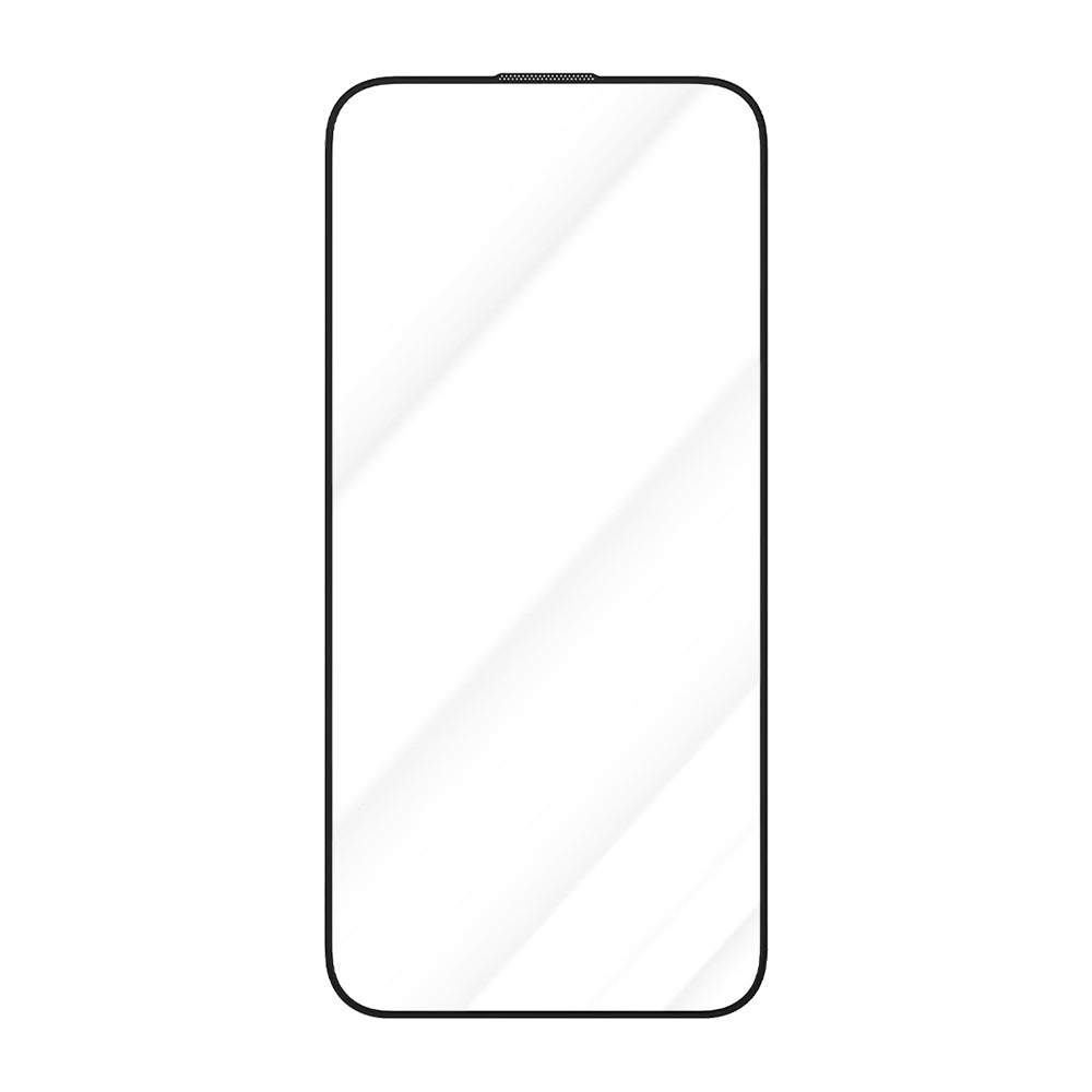 Protector de pantalla Blueo Crystal Anti-Scratch para Apple iPhone 16 Pro Max, vidrio templado, adhesivo completo, negro