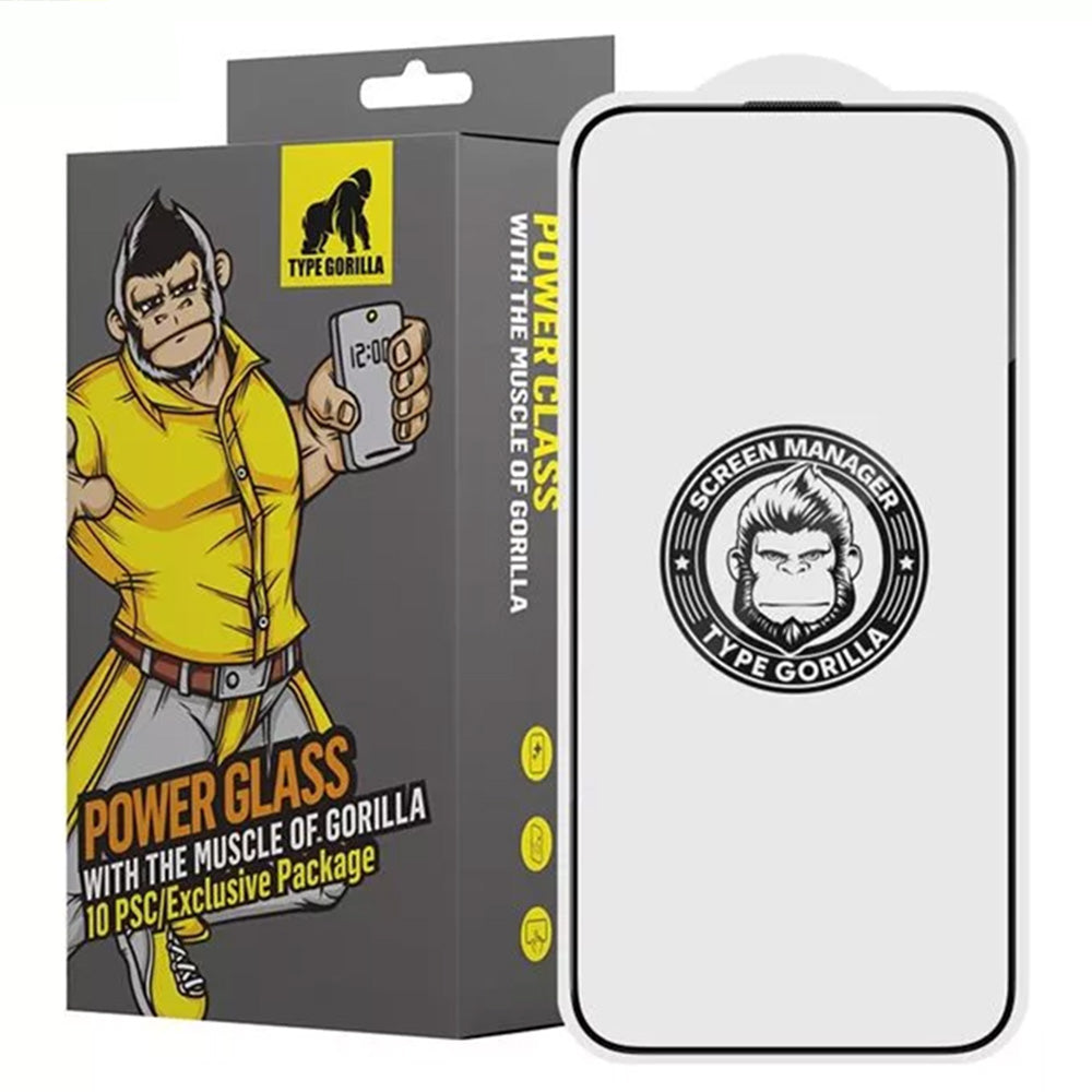 Protector de pantalla Blueo HD para Apple iPhone 17 Air, Cristal Templado, Full Glue, 2.5D, Set de 5 piezas
