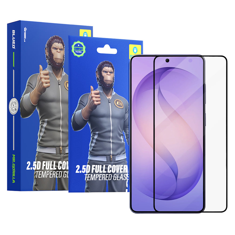 Protector de pantalla Blueo HD para Samsung Galaxy S26 Ultra S948, Cristal Templado, Full Glue, 2.5D, Set de 5 piezas, Negro