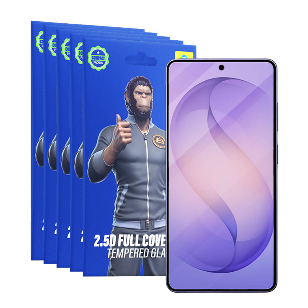 Protector de pantalla Blueo HD para Samsung Galaxy S26 Ultra S948, Cristal Templado, Full Glue, 2.5D, Set de 5 piezas, Negro