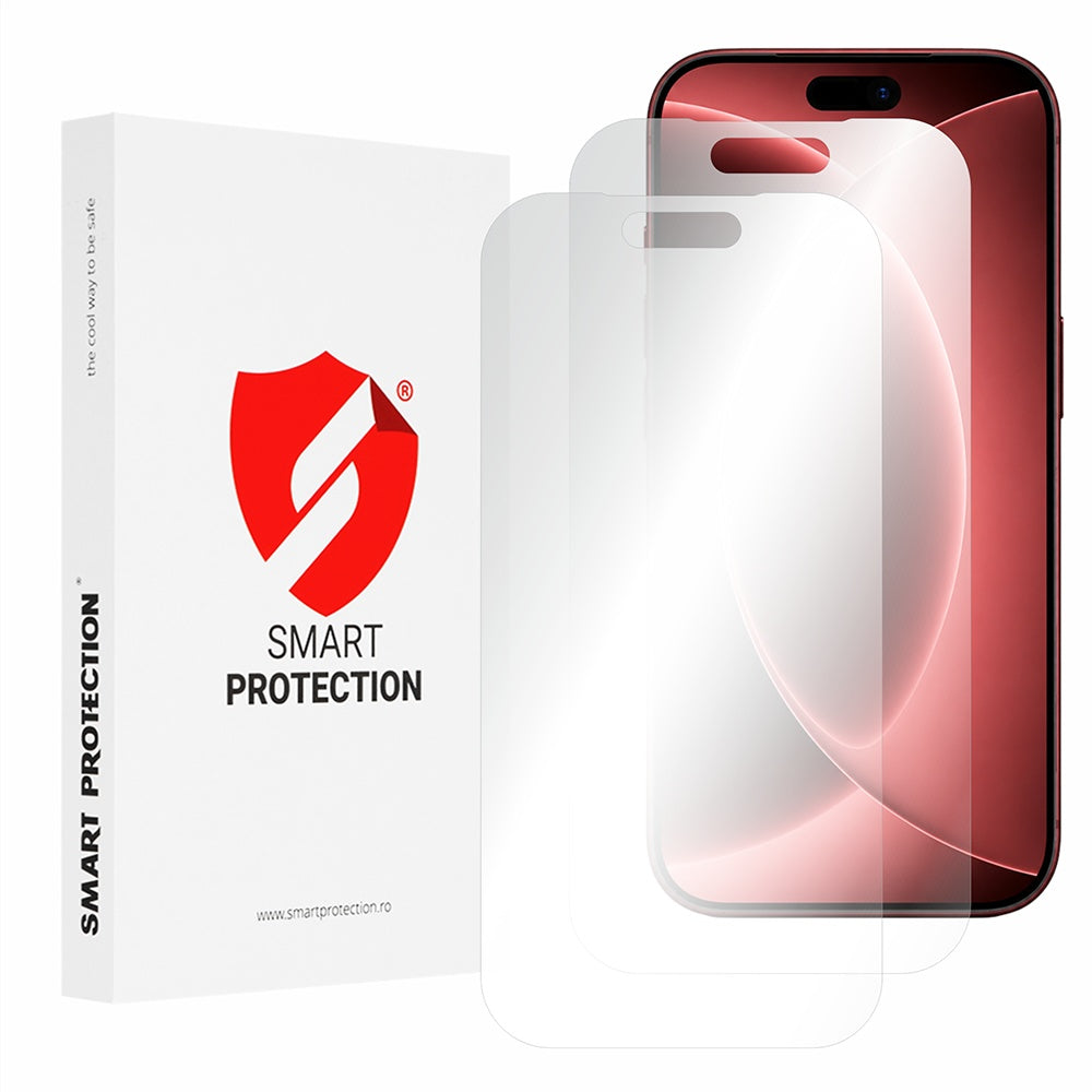 Protector de pantalla Smart Protection Premium Classic para Apple iPhone 18 Pro Max, Plástico, Set de 2 piezas