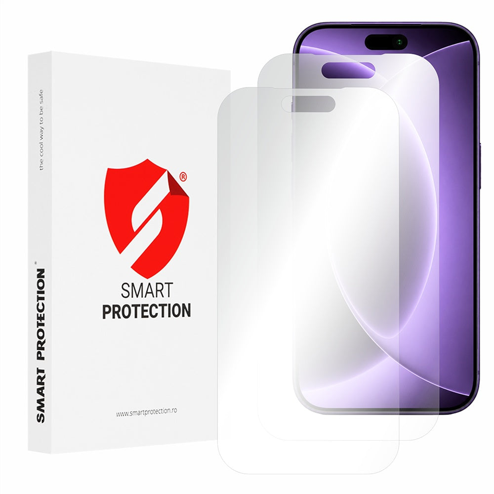 Protector de pantalla Smart Protection Premium Classic para Apple iPhone 18 Pro, plástico, juego de 2 piezas