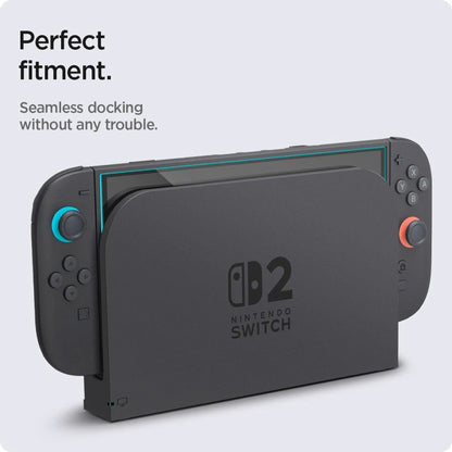 Protector de Pantalla Techsuit SwitchAura Aplicador para Nintendo Switch 2, Vidrio Templado, Set de 2 piezas
