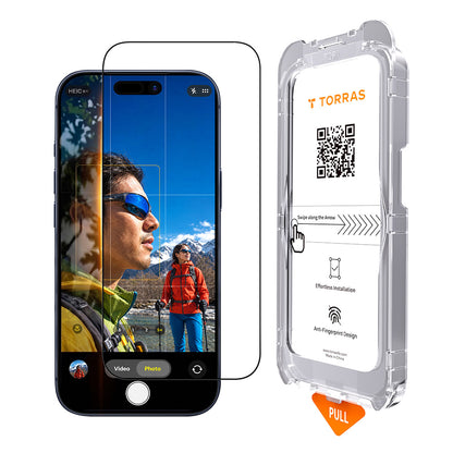 Protector de pantalla Torras Sunview AR para Apple iPhone 18 Pro Max / 17 Pro Max, vidrio templado, adhesivo completo