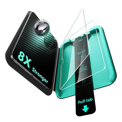 Protector de pantalla ESR Armorite UltraFit para Apple iPad Air 11 (2026) / Air 11 (2025), vidrio templado, adhesivo completo, juego de 2 piezas