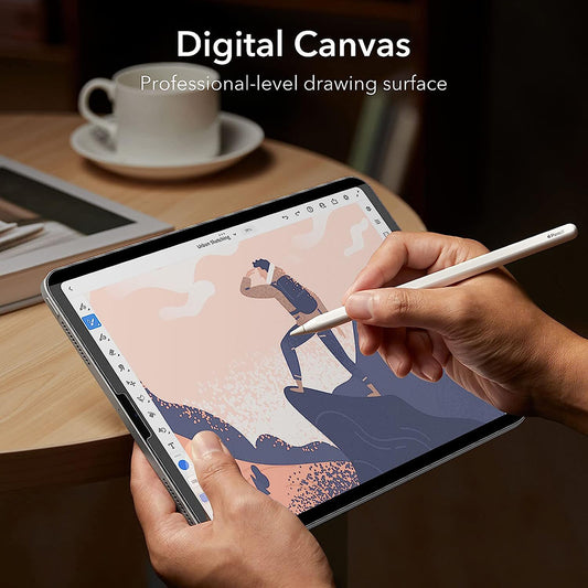 Protector de pantalla ESR Paper Feel Magnético para Apple iPad Air 11 (2025) / Air 11 (2024), Plástico