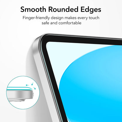 Protector de pantalla ESR para Apple iPad (2025) / (2022), Cristal Templado, Full Glue, Set de 2 piezas