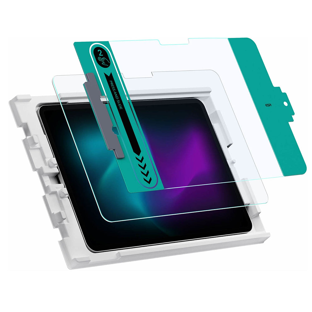 Protector de pantalla ESR para Apple iPad Air 11 (2026) / Air 11 (2025), Vidrio templado, Pegamento completo