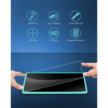 Protector de pantalla ESR para Apple iPad Air (2022) / Pro 11 (2021) / Air (2020), Cristal Templado, Adhesivo Completo, Set de 2 piezas