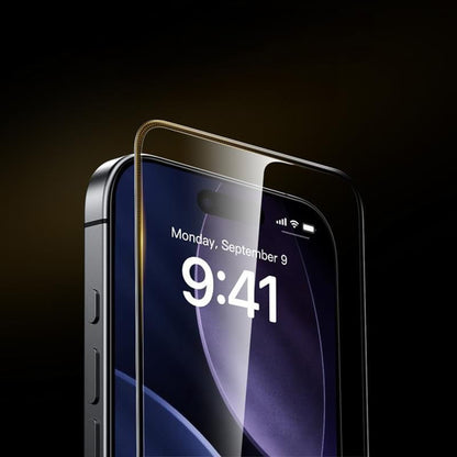 Protector de pantalla ESR UltraFit Armorite Pro para Apple iPhone 17 Pro Max, Cristal Templado, Full Glue, Negro