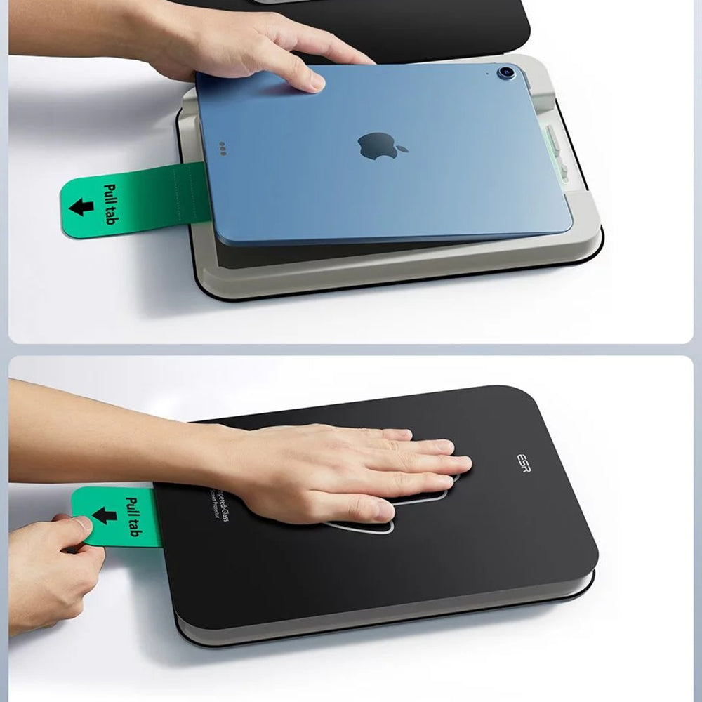 Protector de pantalla ESR UltraFit para Apple iPad (2025) / (2022), Cristal Templado, Full Glue, Set de 2 piezas