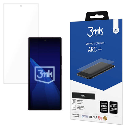 Protector de pantalla exterior 3MK ARC+ para Samsung Galaxy Z Fold8 Ultra F976, plástico