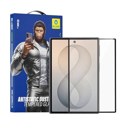 Protector de pantalla exterior Blueo HD para Samsung Galaxy Z Fold8 F976, vidrio templado, adhesivo completo, 2.5D, negro