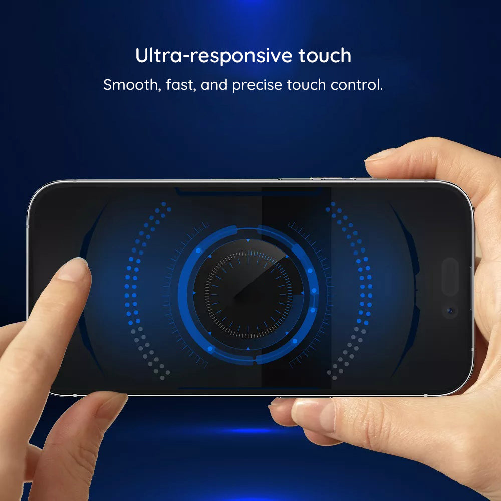 Protector de pantalla exterior Blueo HD para Samsung Galaxy Z Fold8 F976, vidrio templado, adhesivo completo, 2.5D, negro