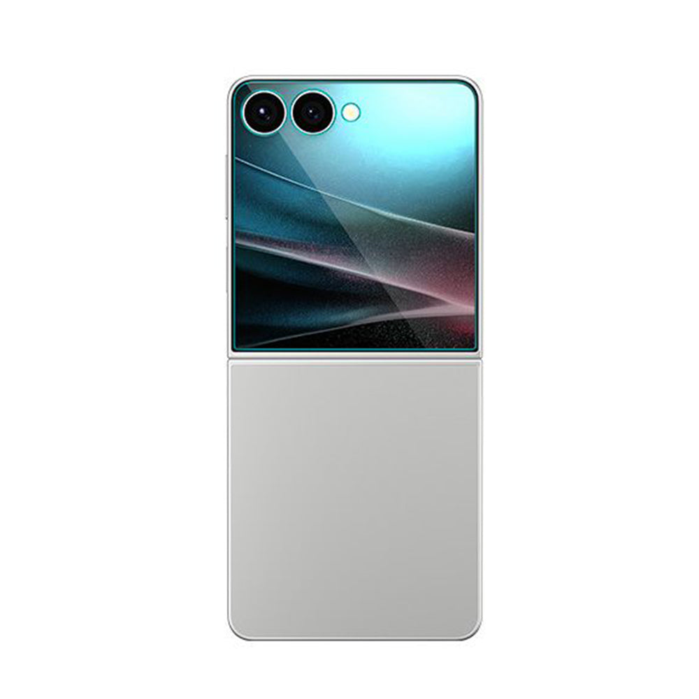 Protector de pantalla exterior Spigen GlastR EZ FIT para Samsung Galaxy Z Flip7 F766, Cristal Templado, Adhesivo Completo