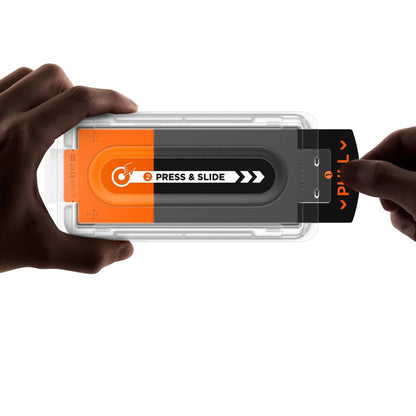 Protector de pantalla exterior Spigen GlastR EZ FIT Pro HD para Samsung Galaxy Z Fold7 F966, Cristal Templado, Full Glue AGL09580