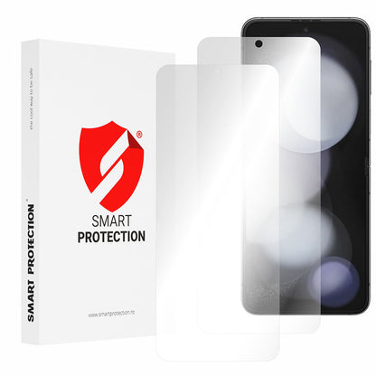 Protector de pantalla interior Smart Protection Premium Classic para Samsung Galaxy Z Flip5 F731, plástico, juego de 2 piezas