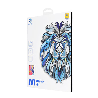 Protector de pantalla Lito Classic para Apple iPad 10.2 (2021) / 10.2 (2020) / 10.2 (2019), Vidrio templado, Pegamento completo, 2.5D