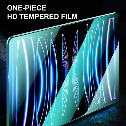 Protector de pantalla Lito Classic para Apple iPad Pro 11 (2024), Vidrio templado, Pegamento completo, 2.5D