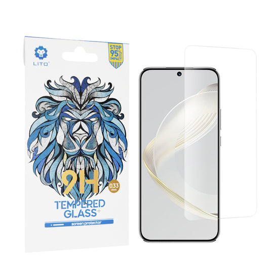 Protector de pantalla Lito Classic para Huawei nova 12s / nova 11, vidrio templado, adhesivo completo, 2.5D