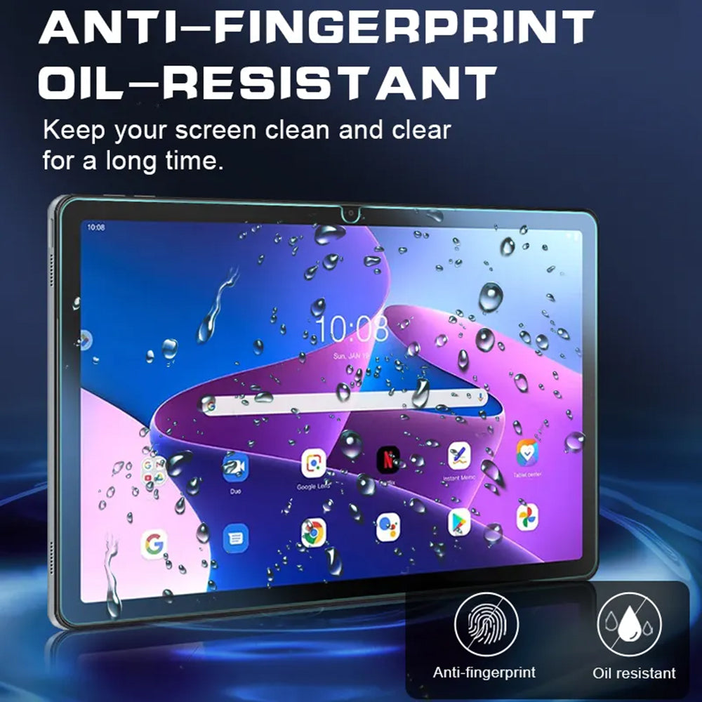 Protector de pantalla Lito Classic para Lenovo Tab M10 Plus (3ª generación), vidrio templado, adhesivo completo, 2.5D
