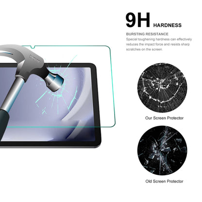 Protector de pantalla Lito Classic para Samsung Galaxy Tab A11+ / Tab A9+, Vidrio templado, Pegamento completo, 2.5D