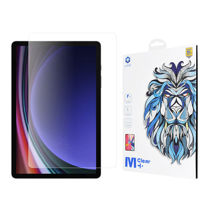 Protector de pantalla Lito Classic para Samsung Galaxy Tab S10+ / Tab S9 FE+ / Tab S9+, Vidrio templado, Full Glue, 2.5D