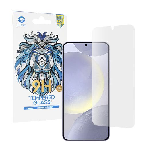 Protector de pantalla Lito Classic Ultra Thin para Samsung Galaxy S25 Edge S937 / S25+ S936 / S24+ S926, vidrio templado, adhesivo completo, 2.5D