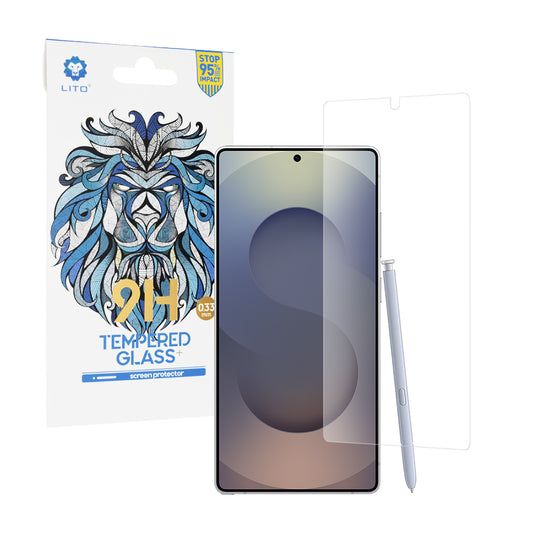 Protector de pantalla Lito Classic Ultra Thin para Samsung Galaxy S25 Ultra S938, vidrio templado, adhesivo completo, 2.5D